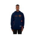 thumbnail image 4 of Men's New Era  Navy Chicago Bears Combine Authentic Raglan Scuba Full-Zip Hoodie, 4 of 5