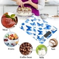 thumbnail image 4 of High Precision Digital Kitchen Scale Tempered Glass Food Scale Multifunction Scale Small Kitchen Appliances Blue Butterfly Pattern, 4 of 7