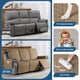 thumbnail image 5 of Funda para sofá reclinable TAOCOCO impermeable antideslizante para 3 plazas, 5 of 7