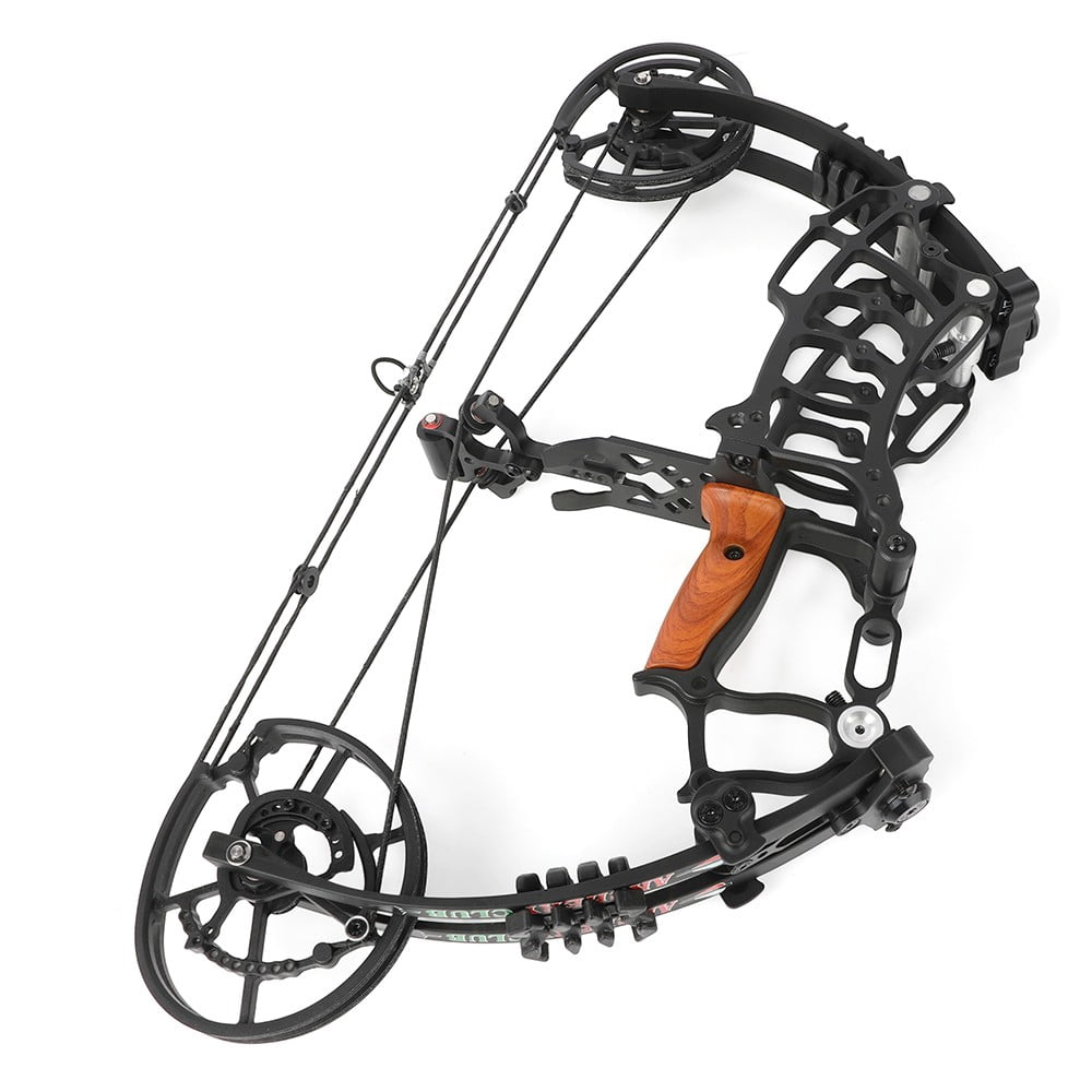 AME Compound Bow Set 30-60lbs Steel Ball Arrows Dual-use Archery Hunting Fishing
