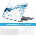 thumbnail image 3 of For MacBook Pro 13.3 Inch Case 2020 Release A2251 A2289 With Retina Display  Plastic Hard Shell Case & Keyboard Cover & Screen Protector P2, 3 of 8