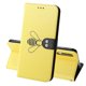 thumbnail image 5 of Tmvgtek Funda De Cuero Con Tapa Para Teléfono Bee Wallet Phone Cover Para Samsung A70 (Amarillo), 5 of 9