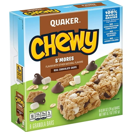 Quaker Chewy Granola Bars Smores (96 Pack)