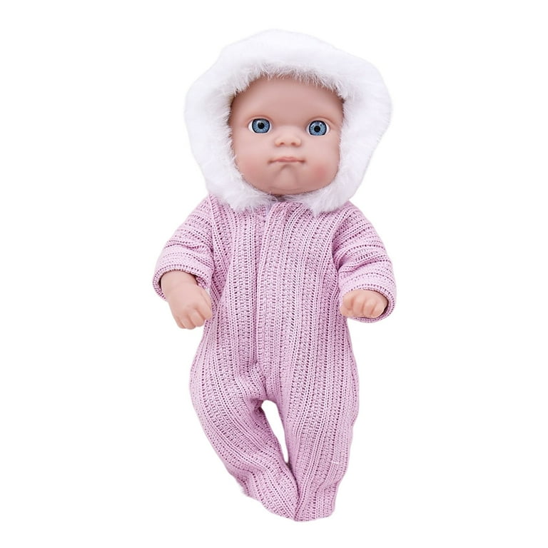 New Arrivals Adorable 8-inch Enamel Doll, Soft PVC & Cloth
