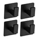 thumbnail image 5 of Ganchos autoadhesivos para colgar en la pared, impermeables, multiusos, sin taladros, para perchero 4 piezas, 5 of 9