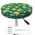 thumbnail image 4 of Bingfone Tropical Fruit Padded Round Bar Stool Cover Cushion with Elastic Fabric Round Chair Seat - Tropical Fruit, 4 of 7