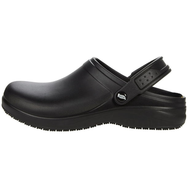 Zueco Skechers Riverbound SR Arch Fit negro para hombre, talla 11