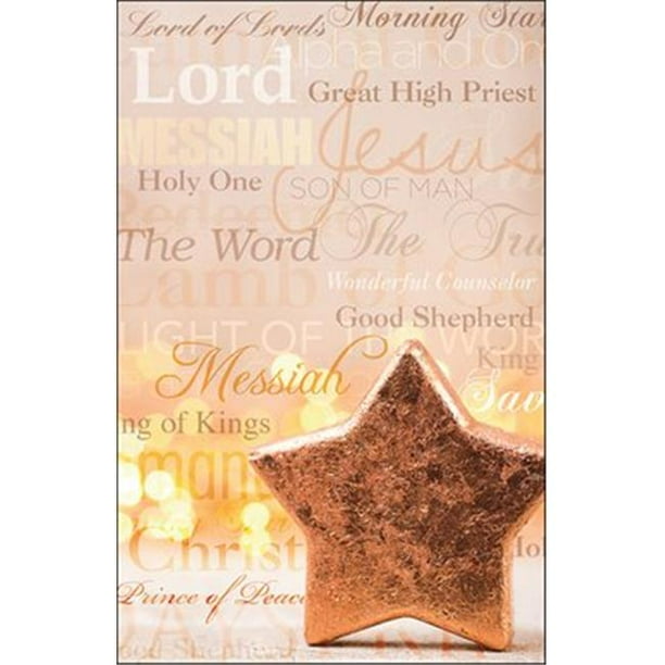 Anchor Wallace Publishers 145541 Names of Jesus & Gold Star Bulletin