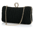 thumbnail image 1 of Bolso Mujer Bandoleras Cena De Gala Bolsa Xtellar negro, 1 of 4