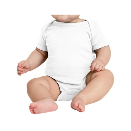 

Yellow Rooster Infant Short Sleeve Baby Rib Bodysuit Turquoise NEWBORN