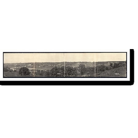 Historic Print, IA A Ft. Dodge 1907 PHOTO, Width 11" x Length 49"