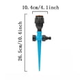 thumbnail image 3 of Fnochy Sprinklers for Lawn, 360 Degree Lawn Sprinkler with Adjustable Above Ground Irrigation Garden Sprinkler System, Automatic Rotating Garden Sprinklers, 3 of 8