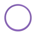 thumbnail image 1 of Funda de silicona para volante de coche, decoración universal, protector Violeta, 1 of 9