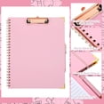 thumbnail image 3 of Juego de Bolígrafo y Bloc de Notas Recargable, 5 Divisores con 10 Bolsillos de Almacenamiento, Carpeta con Portapapeles, Bolígrafo de Diamante de Cristal para la Escuela B, 3 of 5