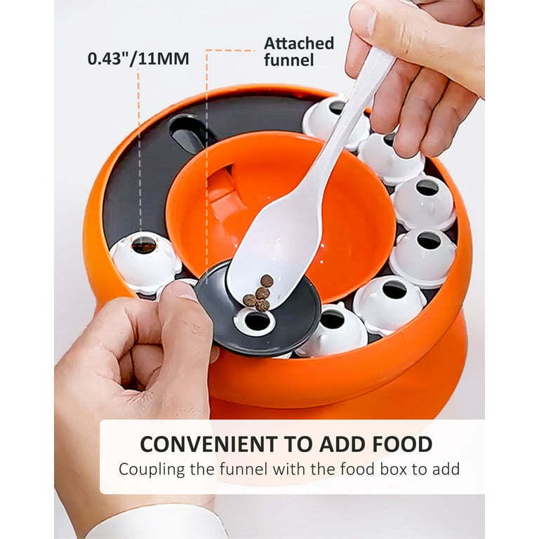 Yikeyo Interactive Cat Puzzle Toy Elevated Enrichment Pet Slow