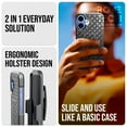 thumbnail image 5 of Apple iPhone 17 Belt Clip Holster Phone Case - Black, 5 of 7