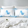 thumbnail image 4 of Erosebridal Monogrammed Bed Sheets King,Personalized Initial Bedding King Size,Letter Decoration,Super Cozy,4pcs, 4 of 7