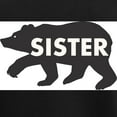 thumbnail image 3 of CafePress - SISTER BEAR Pajamas - Women's Short Sleeve Print T-Shirt and Pants Dark Cotton Pajama Set, 3 of 7