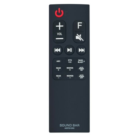 AKB75515302 Remote Control Replace for LG Sound Bar Speaker SK5 SK5Y SPK5B-W