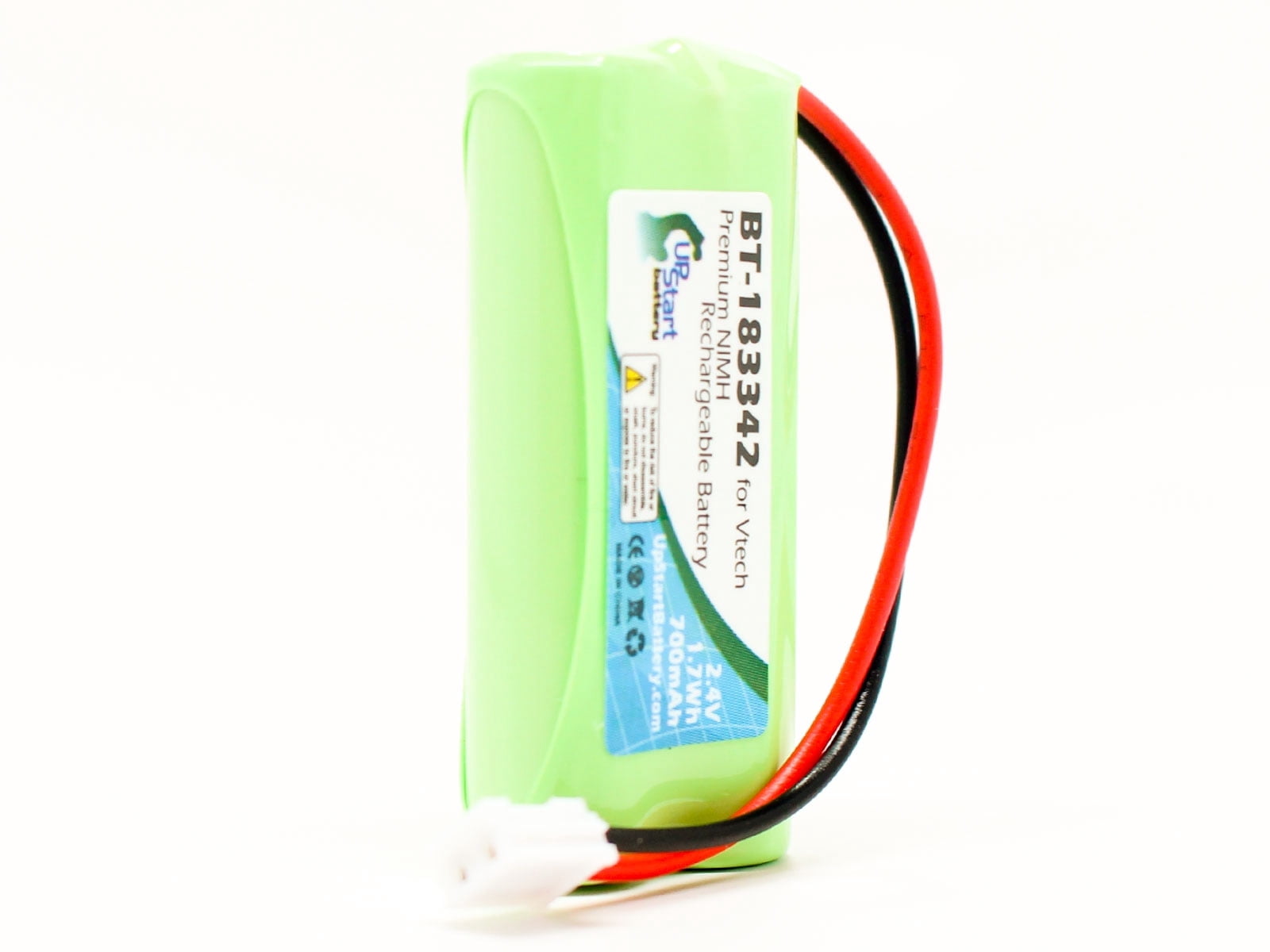 Synergy Digital Cordless Phone Batteries - 2-Pack, Compatible With Vtech DS6522-32, 2.4V 750mAh Ni-MH