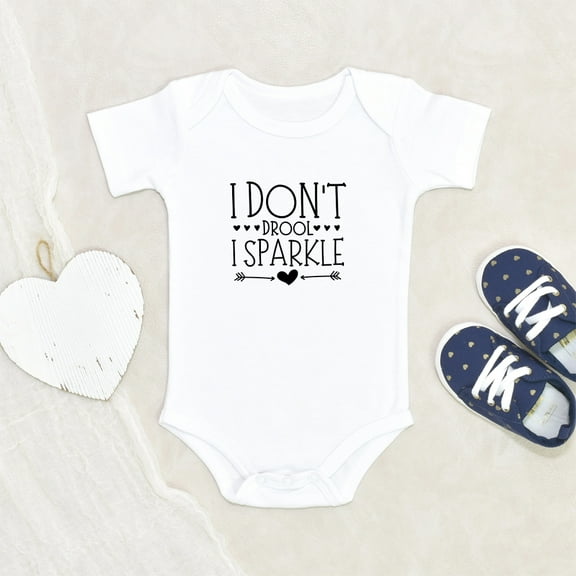 Newbabywishes - I Don't Drool I Sparkle Baby Clothes for Boys and Girls - Newborn Baby Clothes