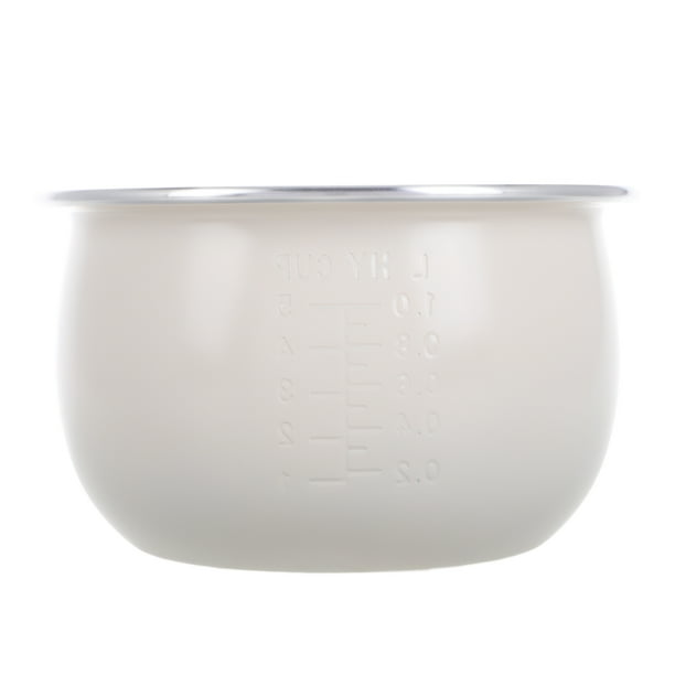 Olla arrocera antiadherente de cerámica, accesorio de Cocina eléctrica doméstica de 2L, olla arrocera pequeña para sopa de Yogurt, gachas de Sushi