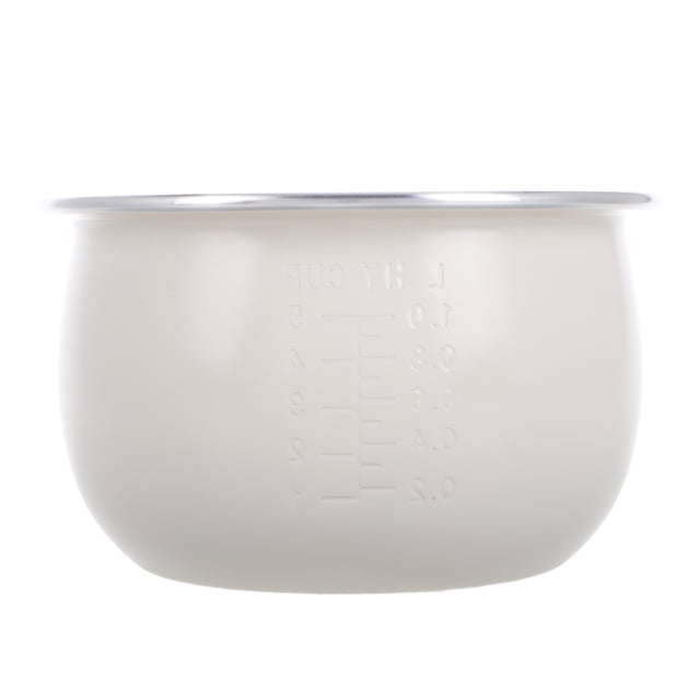 Olla arrocera antiadherente de cerámica, accesorio de Cocina eléctrica doméstica de 2L, olla arrocera pequeña para sopa de Yogurt, gachas de Sushi