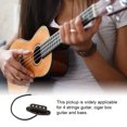 thumbnail image 4 of Pickup Single Coil Four Strings Flat Four Electric Bass Parts Instrument Supplies Brass Replacement Part Pickups Plastics Instruments Gear, 4 of 7
