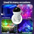 thumbnail image 3 of Astronaut Nebula Projector Milky Way Night Light, Remote Dimming, Powered By USB, Suitable For Room Decoration, No Battery, Ideal Gift., 3 of 9