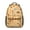 Camel-25, variant on Geometric Deer Head Pattern Backpack – Artistic Hunter Print School Bag with Nordic Forest, Ethnic Rustic and Nature Style