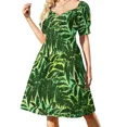 thumbnail image 3 of Vestido Sade de manga corta, vestido de verano para mujer, vestidos para ocasiones especiales., 3 of 7