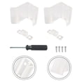 thumbnail image 1 of Rv Sliding Mirror Door Lock Rv Camper Sliding Mirror Door Lock Replacement Parts 2 Pack, 1 of 9