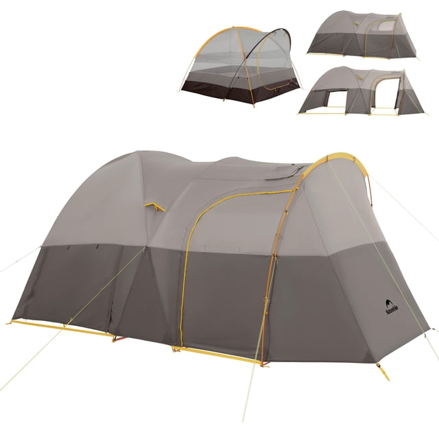 Tienda de campaña Naturehike KOTA para 6 personas, impermeable, 4 estaciones