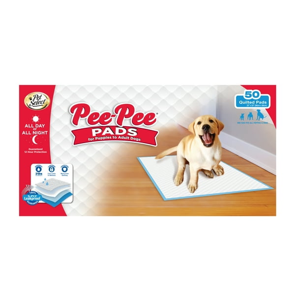 Four Paws Pet Select Pee Pee Pads for Dogs and Puppies 50 Count