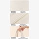 thumbnail image 5 of Bolso de viaje de lona beige | Tote de moda de gran capacidad | Bolso portátil de 31x36cm | Almacenamiento versátil, fácil de limpiar, llevar al hombro o a mano | Organizador Duradero y Elegante, 5 of 9