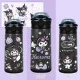 thumbnail image 1 of Vaso de agua de plástico para niñas de 550 ml con forma de Cinnamoroll de Sanrio, bonito vaso de agua de Kuromi, resistente a altas temperaturas, regalo de verano para niños, 1 of 5