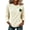 ZB Beige, variant on St Patricks Day Sweater Women Clover Shamrock Ribbed Knit Soft Sweatshirts Crew Neck Long Sleeve Irish Ireland Tops Fall Winter Green S