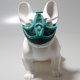 thumbnail image 3 of Short Snout Pet Dog Muzzles Adjustable Breathable Mesh French Bulldog Pug MouthL, 3 of 5