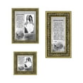 thumbnail image 2 of Picture Frame Set, 3 Piece Customizable Gallery Multi pack, 1-5x7, 1-4x10, 1-4x4, for Tabletop or Wall Display, 2 of 6