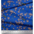 thumbnail image 3 of Soimoi Cotton Voile Fabric Insect,Leaves & Flower Floral Fabric Prints by Yard 56 Inch Wide, 3 of 3