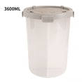 thumbnail image 1 of Tarro de almacenamiento de latas selladas transparentes de 4 rejillas con tapa multiabierta Cocina casera Contenedor de alimentos Herramienta L Advancent HA7658-02B, 1 of 7