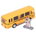 thumbnail image 4 of Juguete de autobús para niños, modelo de autobús ligero con sonido de aleación 1:50, juguete de autobús, integración perfecta, 4 of 8
