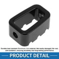 thumbnail image 4 of Black Motorcycle Shifter Footrests Pegs for HARLEY-DAVIDSON RA1250 2021-2024 Square Shift Foot Rests Peg Footboards Aluminum, Iron 1 Pc, 4 of 6