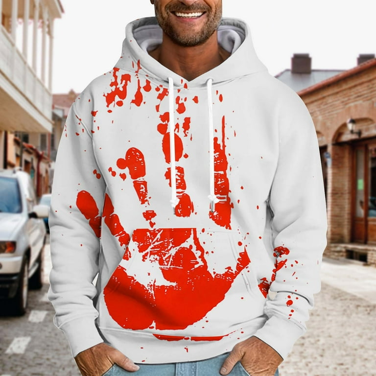 Mens 3d graphic hoodies sale