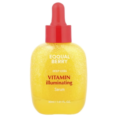 EQQUALBERRY Deep Cera Vitamin Illuminating Serum, 1.01 fl oz (30 ml)