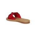 thumbnail image 3 of Bamboo Woven Design Bow Slide Sandal 20204, 3 of 6