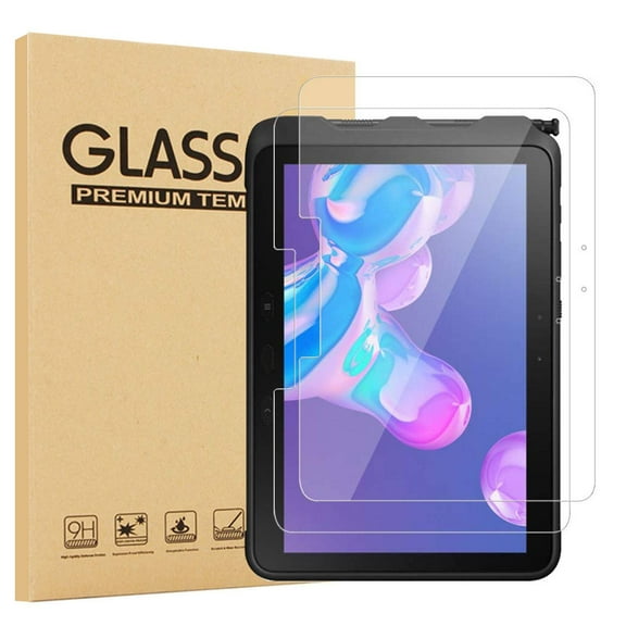 [2-Pack] Epicgadget Glass Screen Protector for Samsung Galaxy Tab Active Pro 10.1 SM-T540/T545/T547 Released in 2019 - Tempered Glass Film/High Definition / 9H Hardness