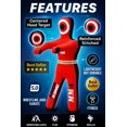 thumbnail image 2 of Dummy Stylus Junior King de lucha libre, 19 cm, sin relleno, rojo, 2 of 9