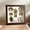 Brown, variant on DIY Mini Museum Silhouette Box,Gold Mini Frames & Figurines,Personalized Memory Display Case for Photos & Keepsakes,Creative Home Decor Gift for Anniversary,Wedding, Birthday & Family Memories