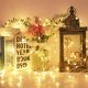 thumbnail image 4 of luces de cadena lámparas led accesorios de diseño de atmósfera iluminación decorativa para bar dormitorio puerta ventana suministros blanco Kits de decoración para fiestas Warmweiß/4 Meter Yuarrent HA061916-04, 4 of 6